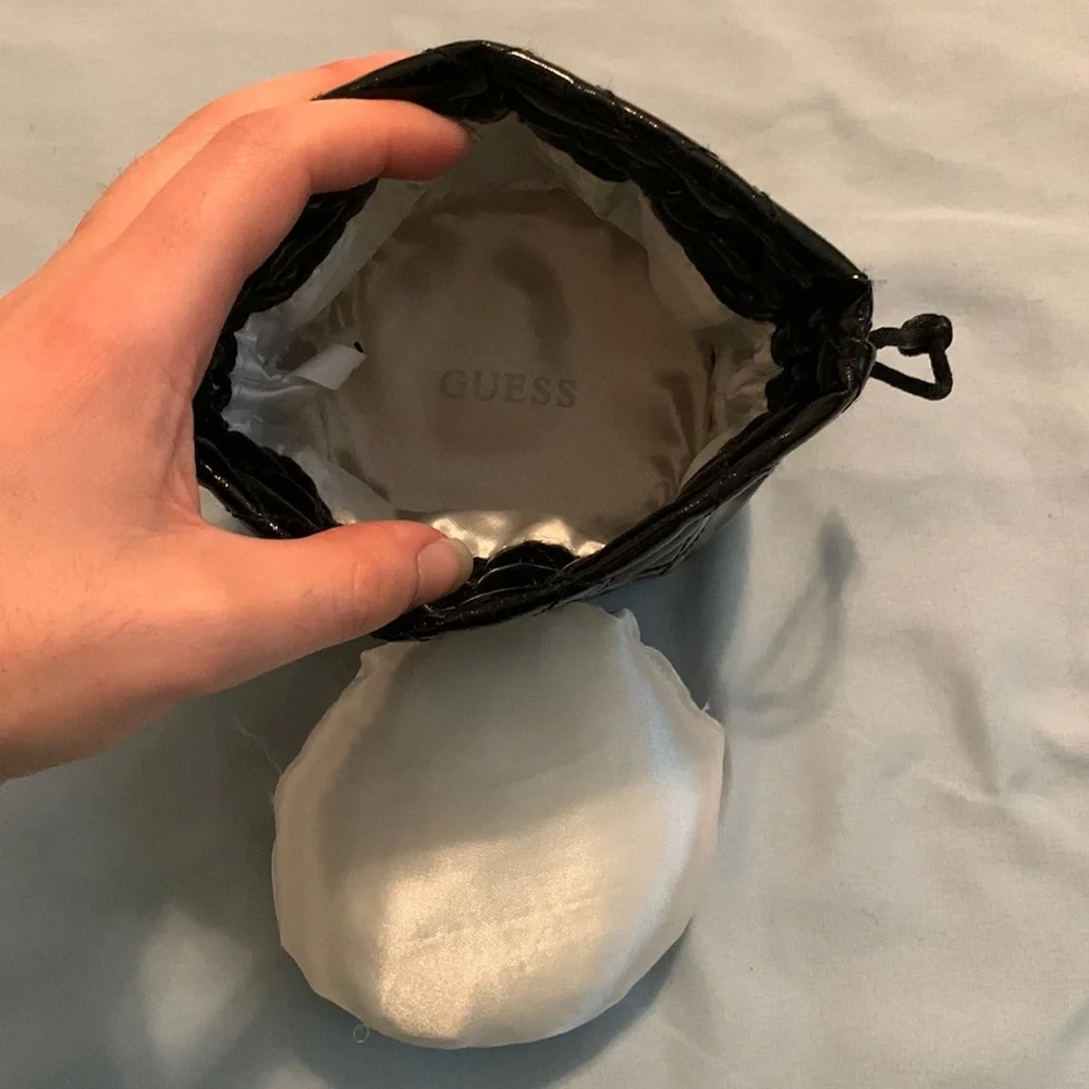 Guess Patent Leather Jewelry / Watch Travel Pouch